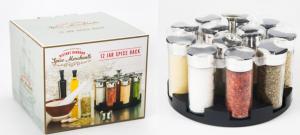 Spice Rack - 12 Jars
